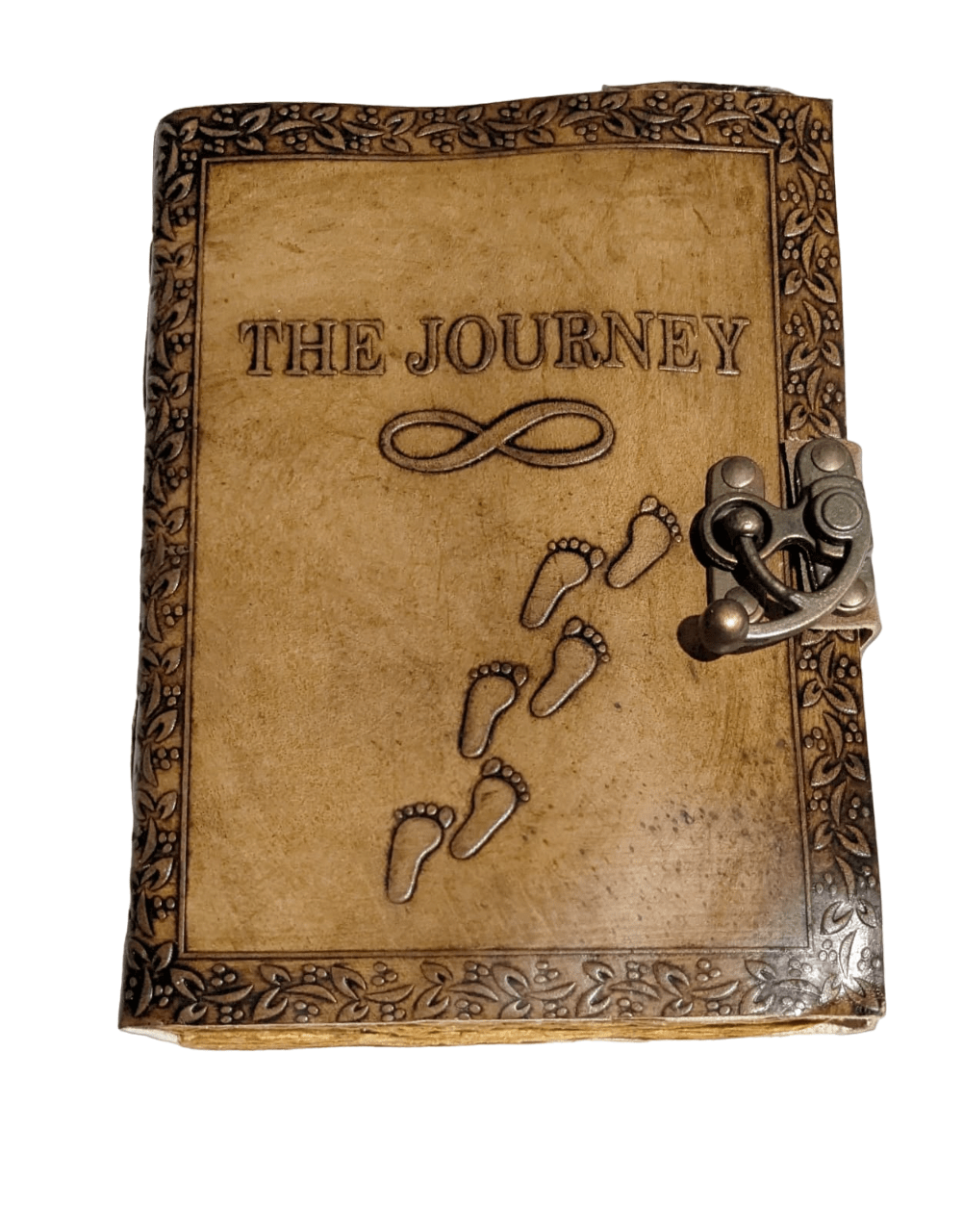Handmade Leather Journal Journey - (VLJ201) - Vintage World Australia - 1