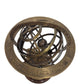 Brass Armillary Sphere 300mm (with compass on base) - Vintage World Australia - 2
