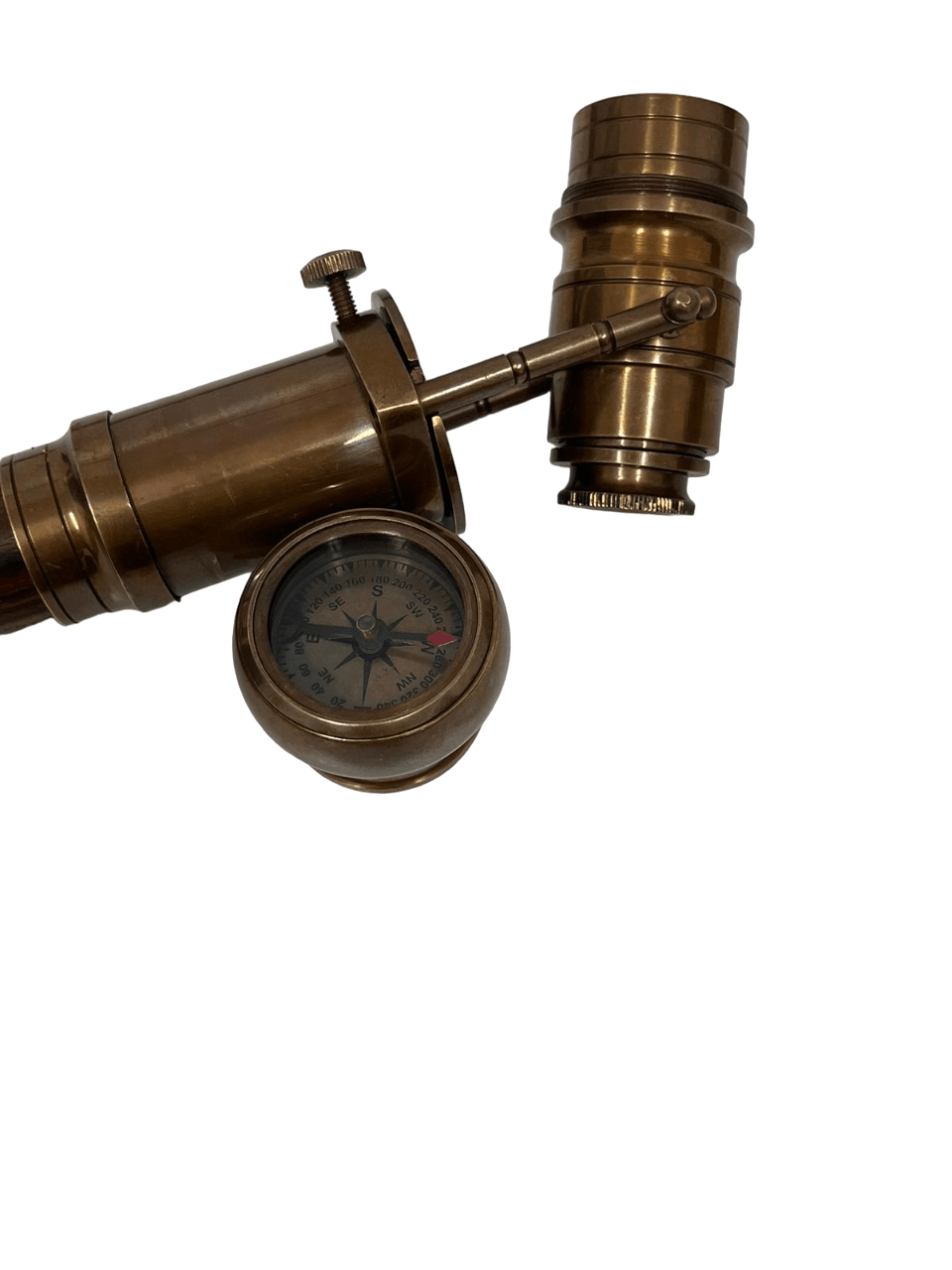 Compass & Telescope Handle Walking Stick- (WS105A) - Vintage World Australia - 8
