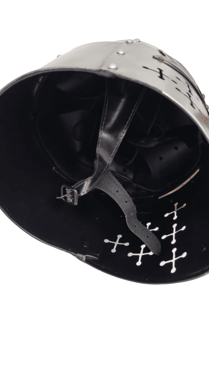 Medieval Crusader Knight Helmet - ( MH114 ) - Vintage World Australia - 7