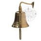 Brass Bell - 330 mm (Height) Wall and Ceiling Hanging - Vintage World Australia - 1