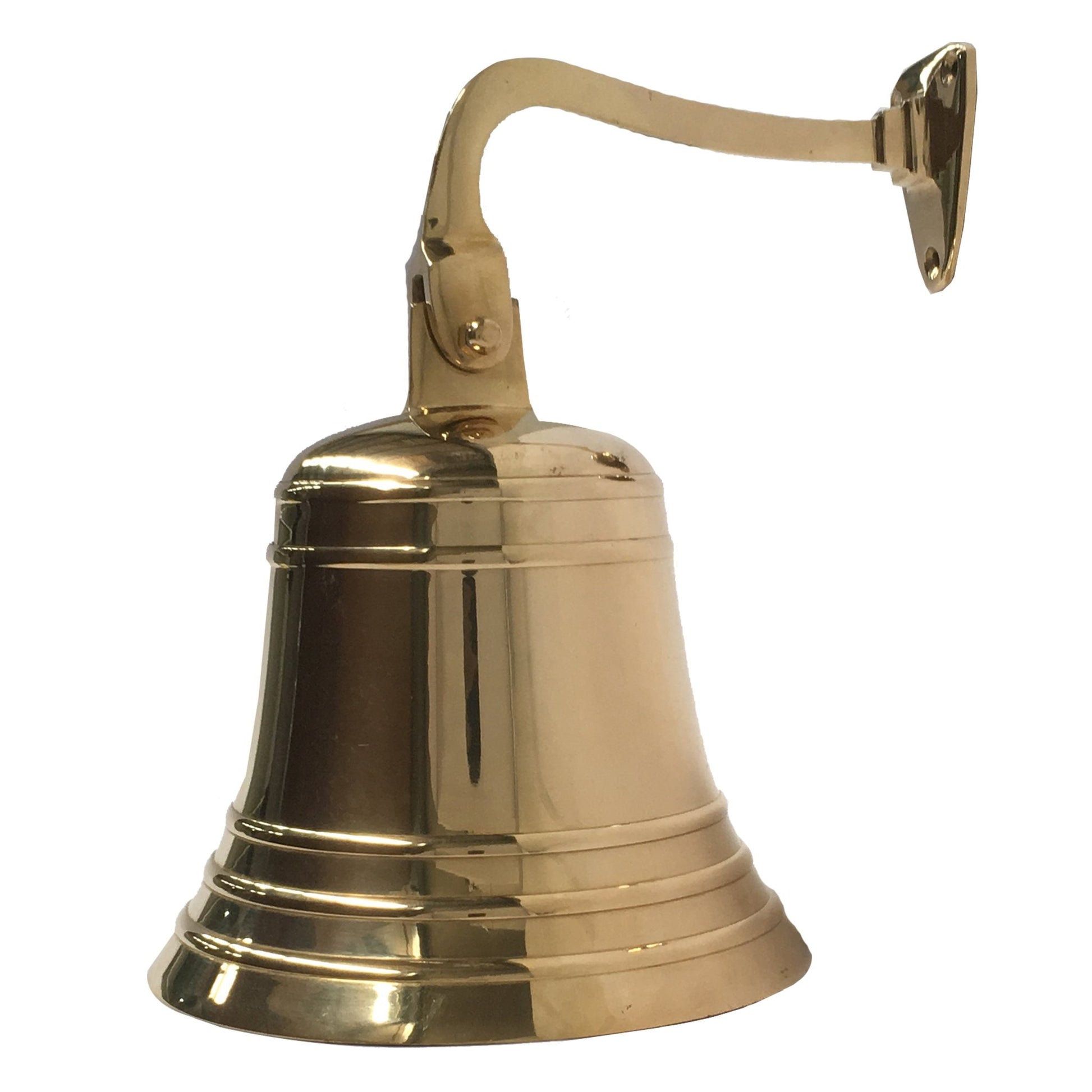 Brass Bell - 330 mm (Height) Wall and Ceiling Hanging - Vintage World Australia - 4