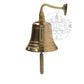 Brass Bell 210 mm (Height) Wall Bell- (BB104) - Vintage World Australia - 1