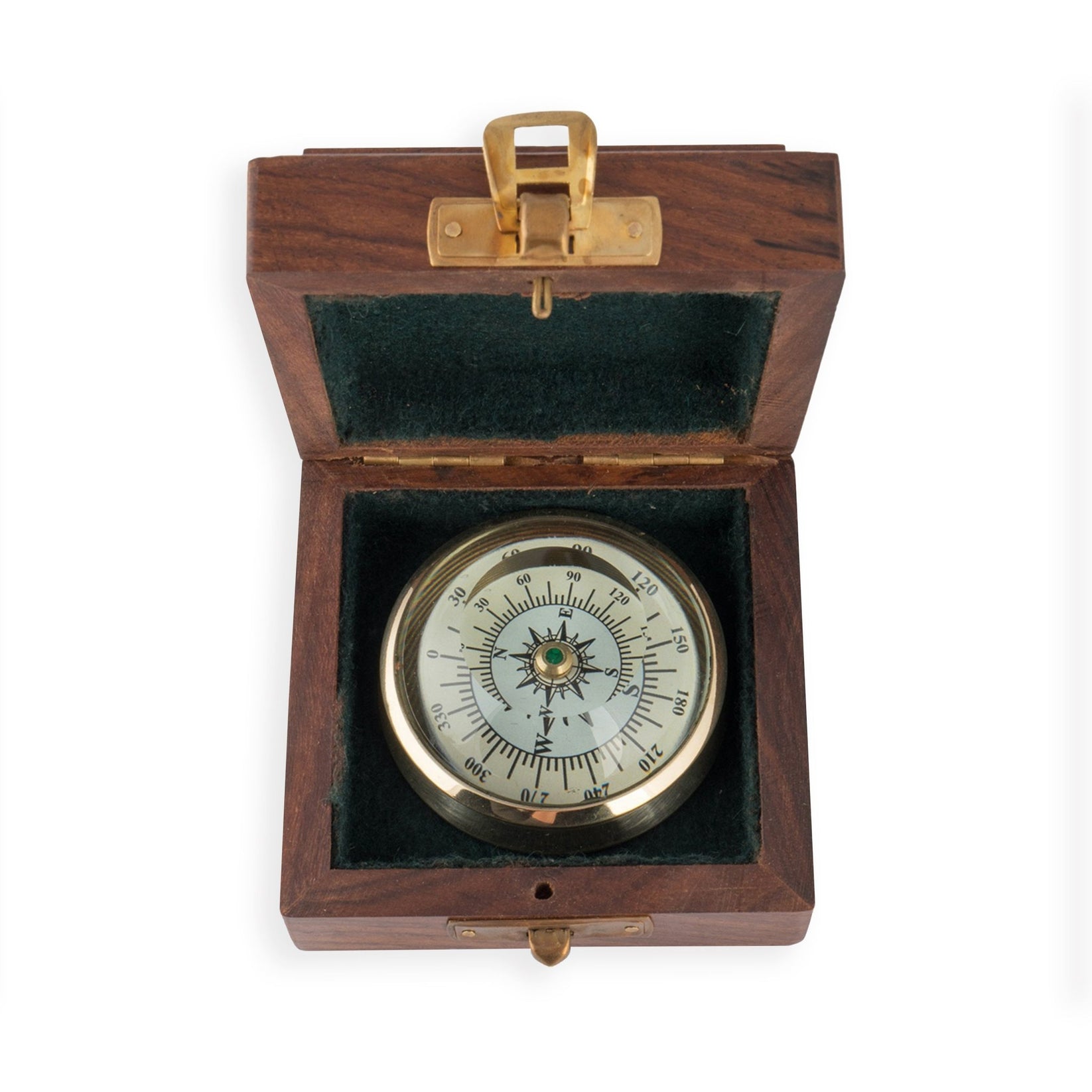 Buy Curved Glass 60mm Floating Dial Compass Online | Vintage World ...