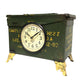 Table Clock - Military Ammo Box - ( TC113 ) - Vintage World Australia - 1