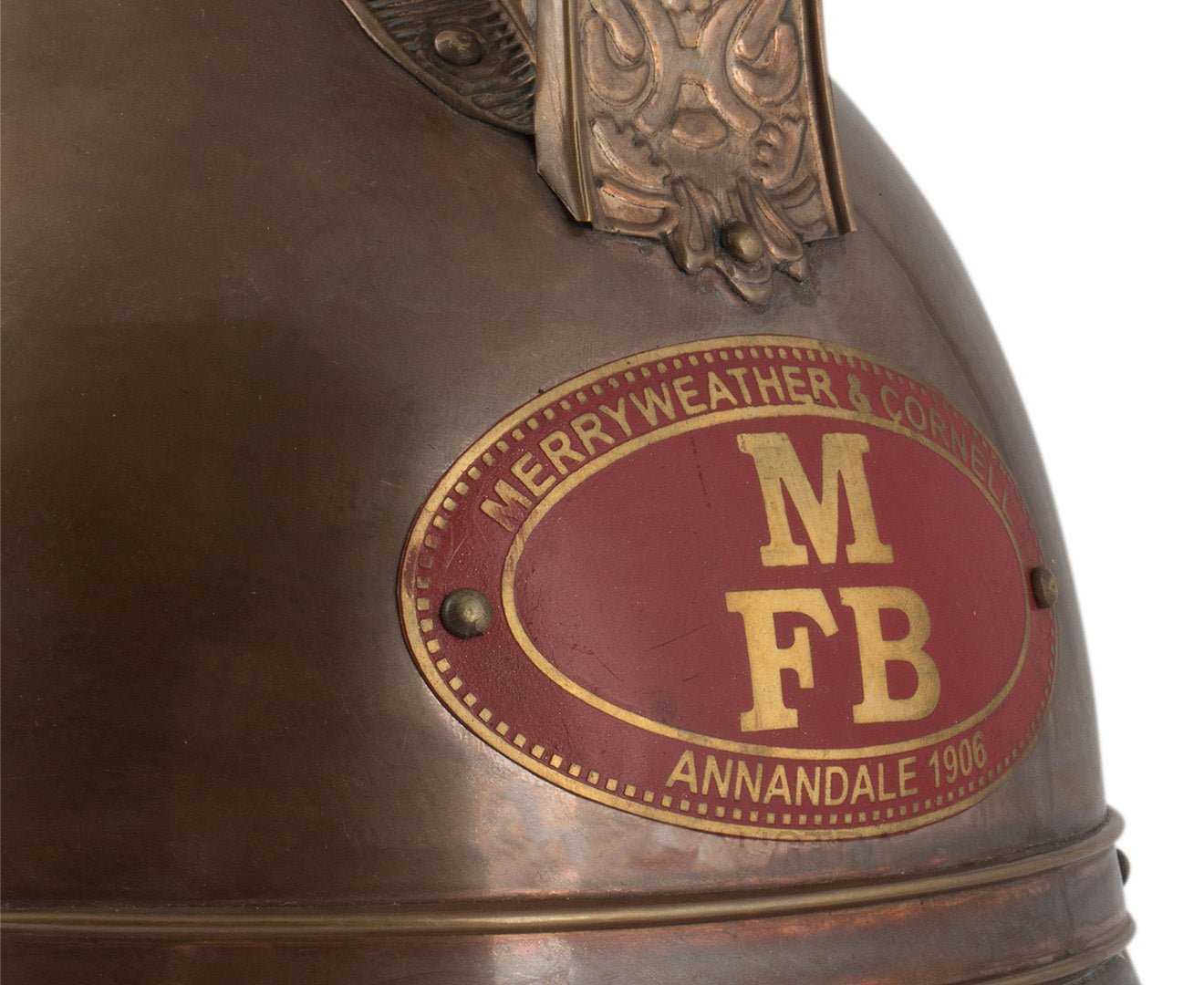 Fireman Helmet - MFB- (FH101) - Vintage World Australia - 7