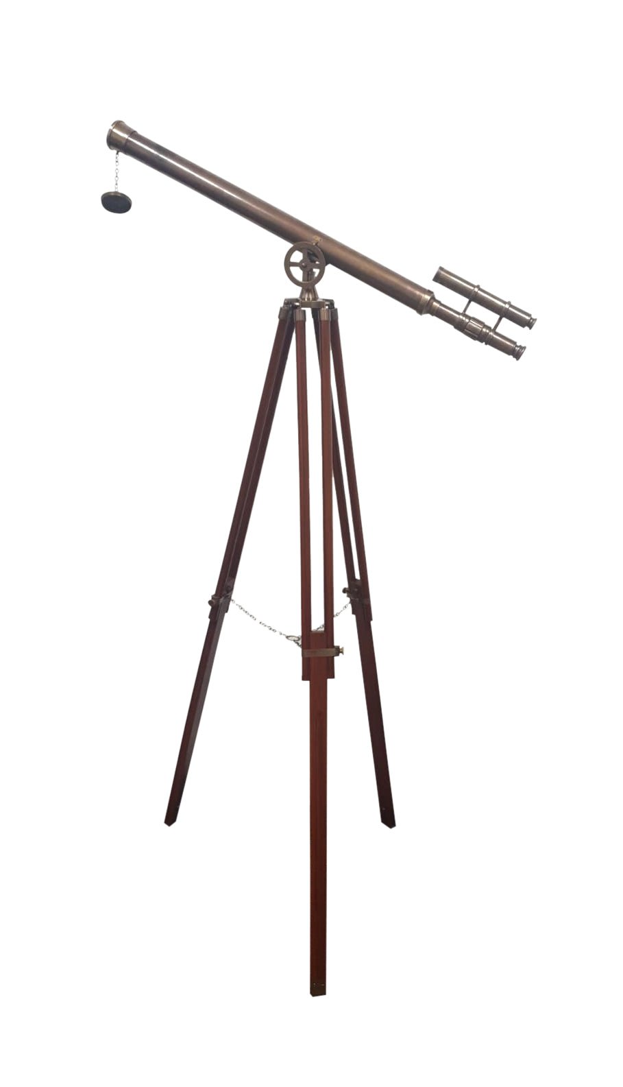 Telescope Double Barrel on Tripod Stand - 1 Meter Length - (TN103A) - Vintage World Australia - 4