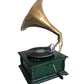Vintage 'HMV' Gramophone - Olive Green - Vintage World Australia - 2