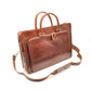 Handmade Leather Bag - (VLB100) - Vintage World Australia - 4