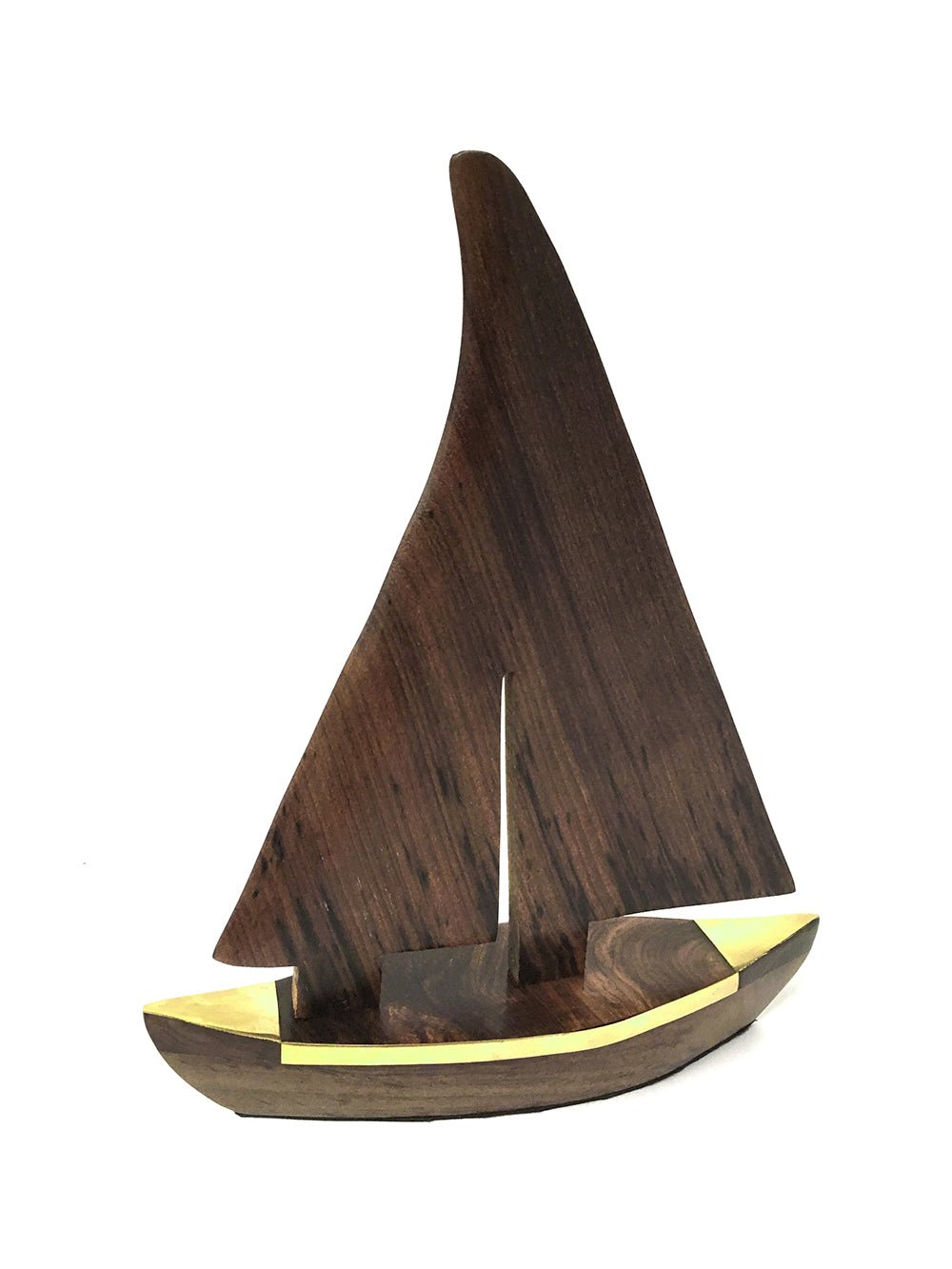 Wooden Sailing Boat 280mm - (WSB100) - Vintage World Australia - 5