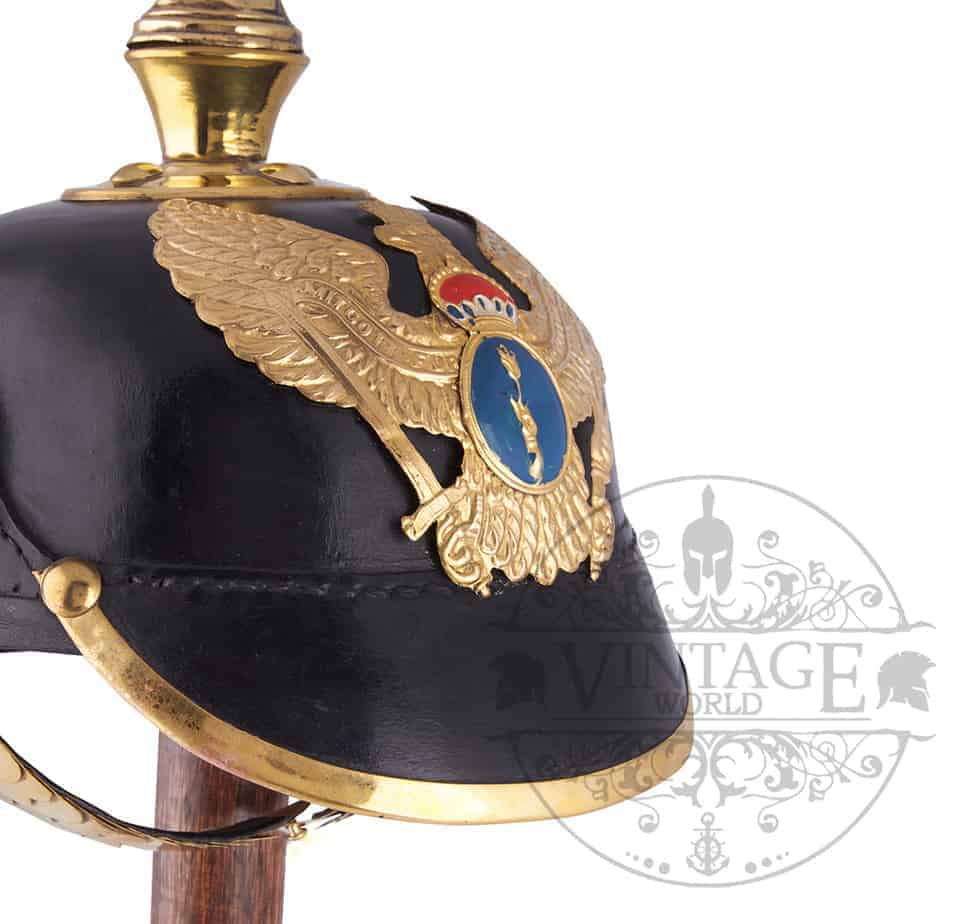 WWI Prussian Pickelhaube Spike Helmet - ( MH107 )
