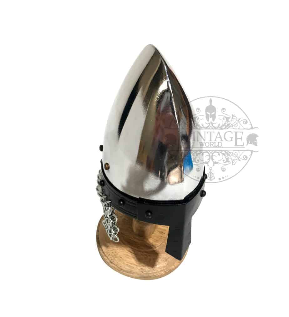 Miniature Medieval Norman Nasal Helmet - ( MMH103 ) - Vintage World Australia - 5