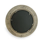 Nickel 250mm Porthole Mirror- (PH101A) - Vintage World Australia - 6