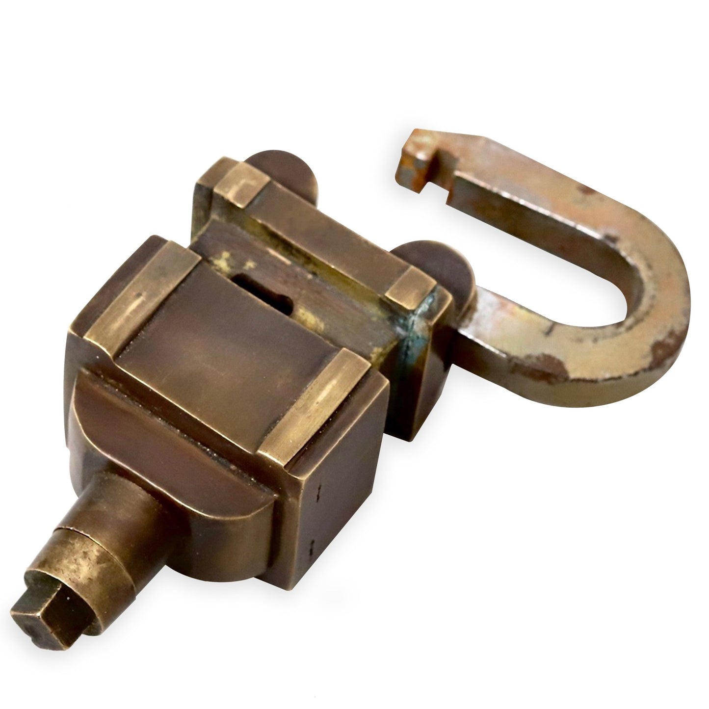 Antique Style 3 Key Combination Padlock - (PL102) - Vintage World Australia - 3