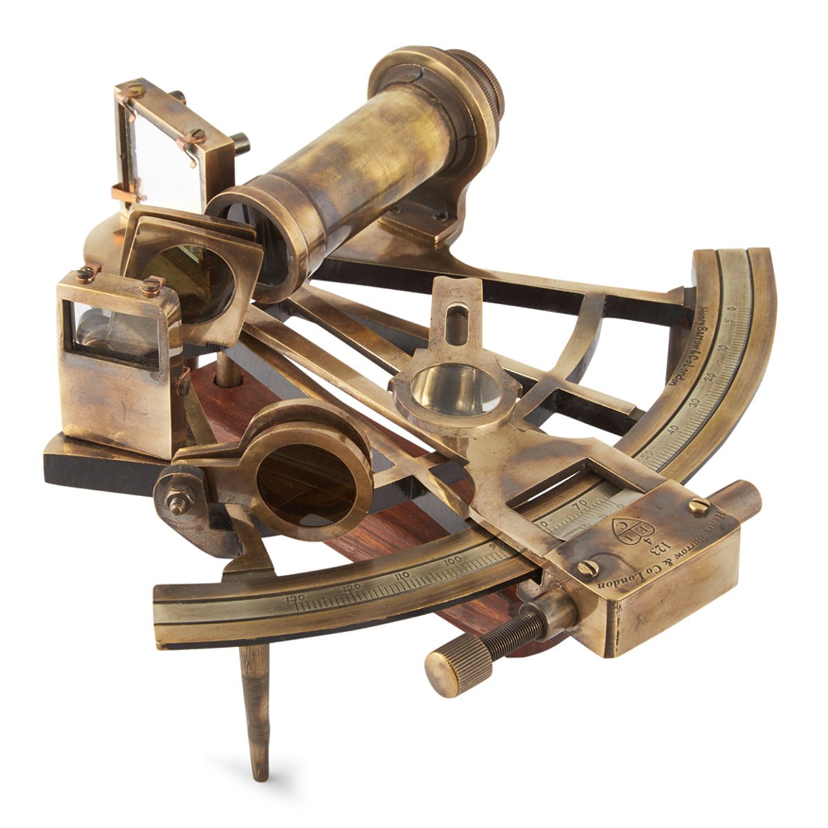 MALL INC. Sextant, Brass Hand-Made 9 Sextant, Nautical Working Sextant, Marine NAVIGATIONAL Ship Instrument