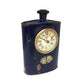 Table Clock - Old Iron Drinking Flask - (TC105) - Vintage World Australia - 1