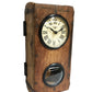 Wall Clock - Brick Mould With Pendulum - (TC107) - Vintage World Australia - 5