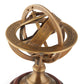 Brass Armillary Sphere 130mm - Small - (WG103) - Vintage World Australia - 3
