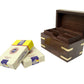 Playing Cards & Wooden Chest - (WPC119) - Vintage World Australia - 1