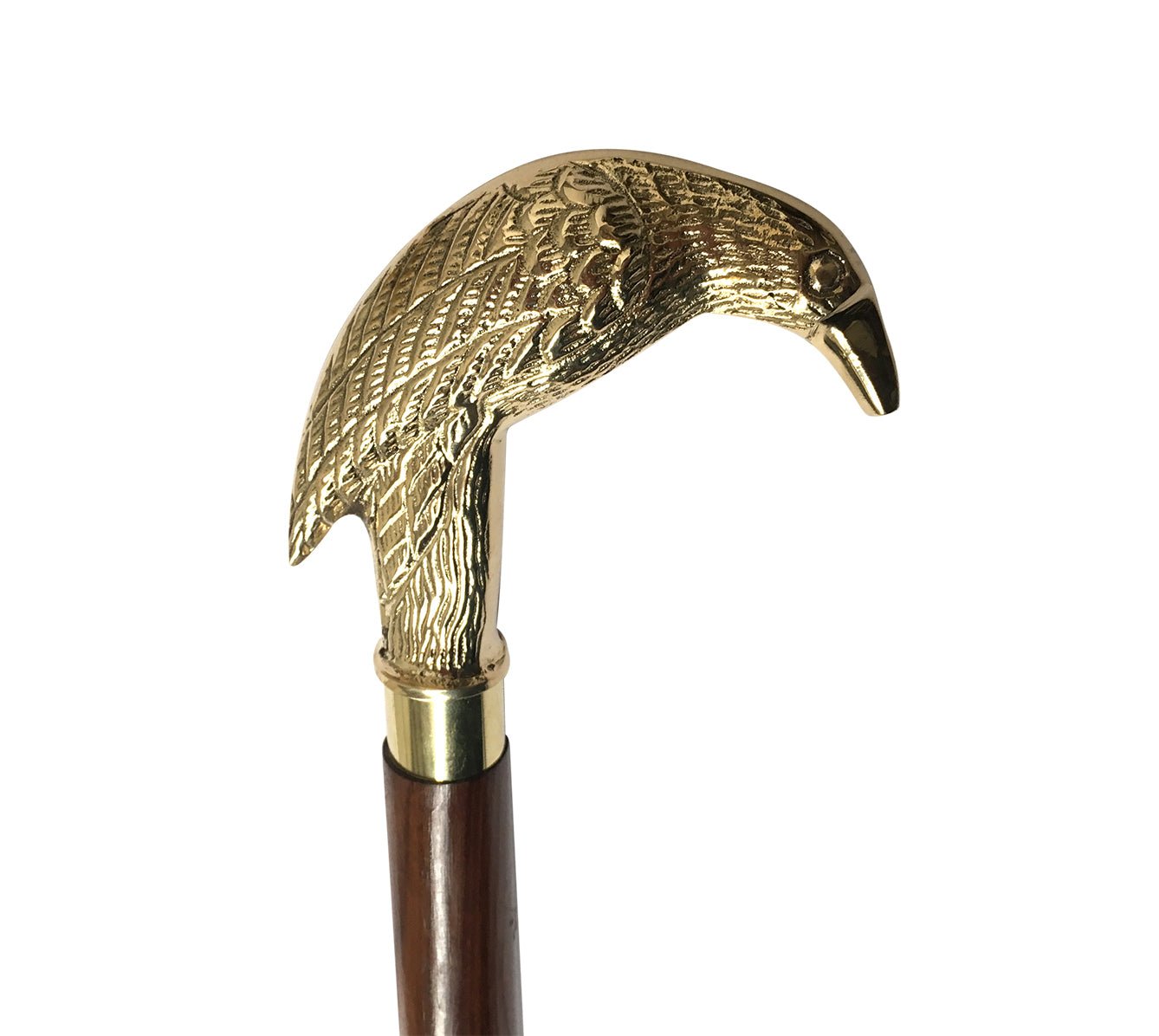 Bird Handle Walking Stick- (WS109) - Vintage World Australia - 1