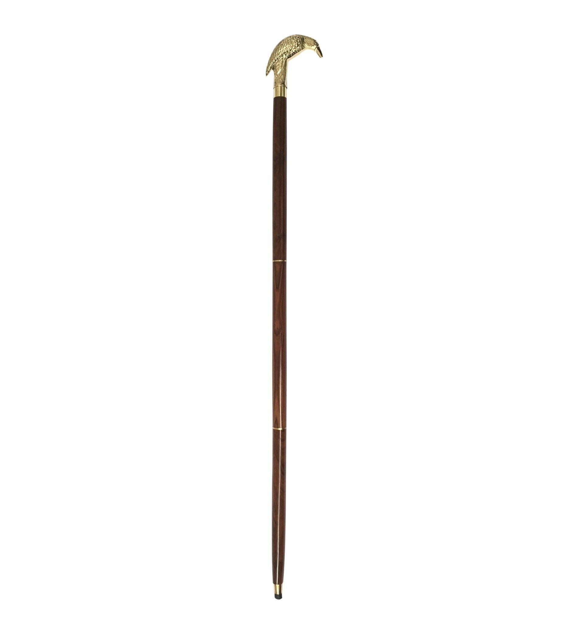 Bird Handle Walking Stick- (WS109) - Vintage World Australia - 4