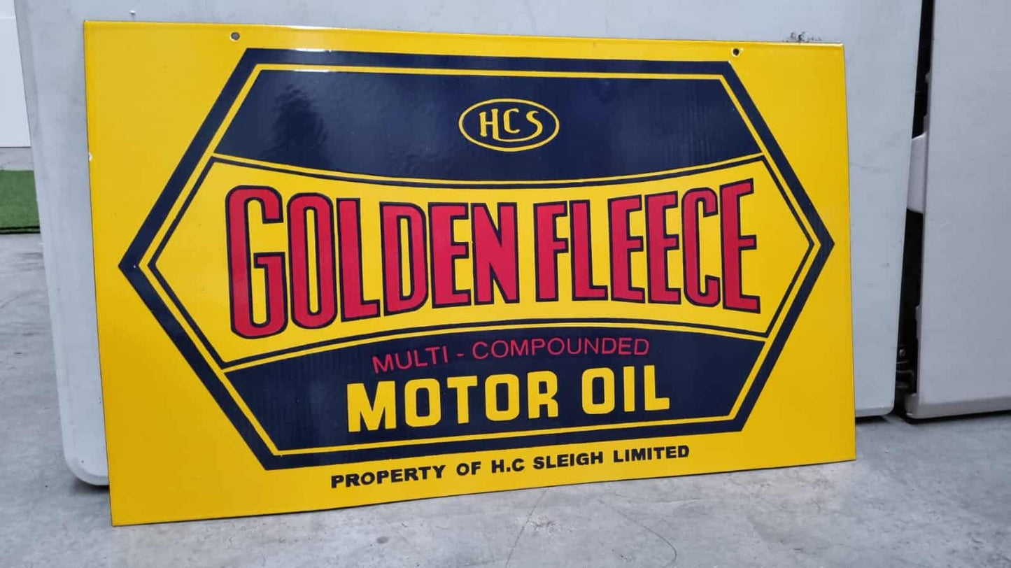 Golden Fleece Motor Oil- (ESGF190) - Vintage World Australia - 1